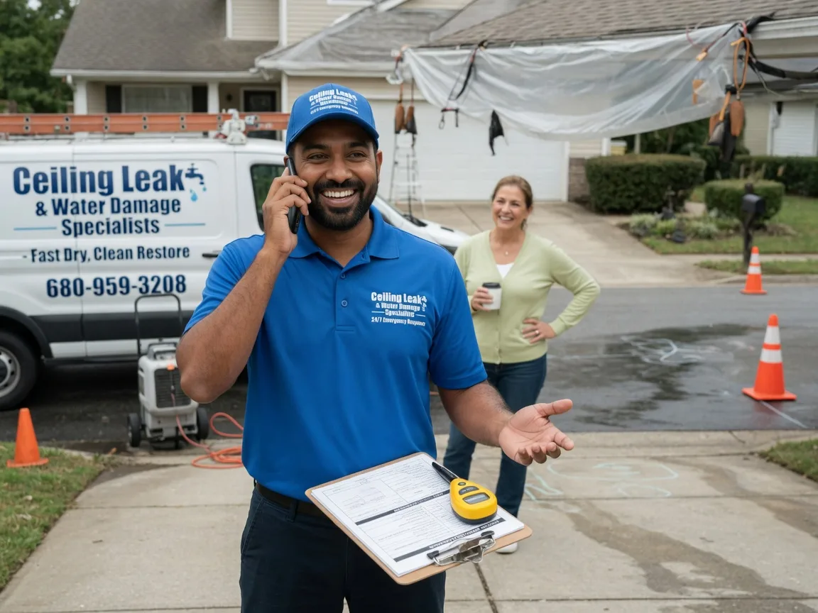 Ceiling Leak Cleanup Talisheek, LA FAQs